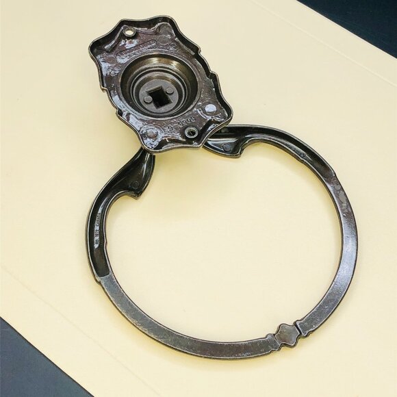 Vintage 70s Amerock Carriage House Hand Towel Ring Holder: Wall Mount- Bathroom - Picture 6 of 11